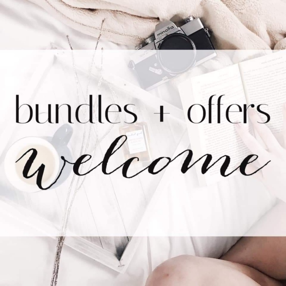 All REASONABLE OFFERS WILL BE ACCEPTED!